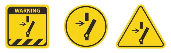 Débranchez Avant Effectuer Entretien Réparer Signe Symbole — Image vectorielle
