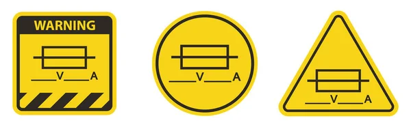 Säkring Skrivbar Symbol Sign Isolera Vit Bakgrund Vektor Illustration Eps — Stock vektor