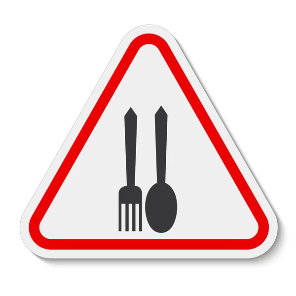 Food safe symbol on white background Royalty Free Vector