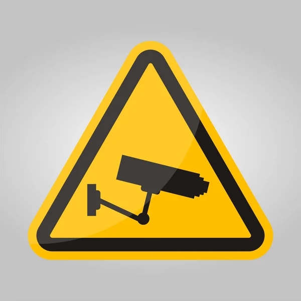 Videosorveglianza Icon Cctv — Vettoriale Stock