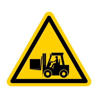 Forklift işareti, Tehlike uyarısı forklift