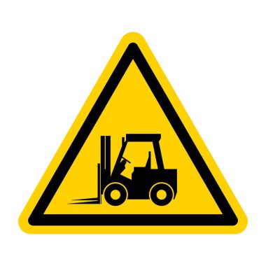 Forklift işareti, Tehlike uyarısı forklift