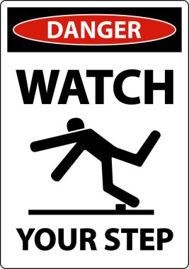 Beyaz Arkaplanda Adımınıza Dikkat Edin