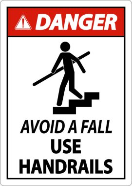 Düşme tehlikesinden kaçının Korkuluk İşaretini Kullan