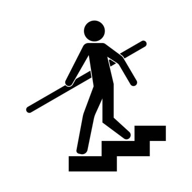 Avoid A Fall Use Handrails Sign