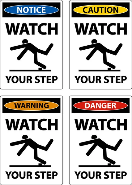 Dikkat, Beyaz Arkaplanda Adımınızı İzleyin