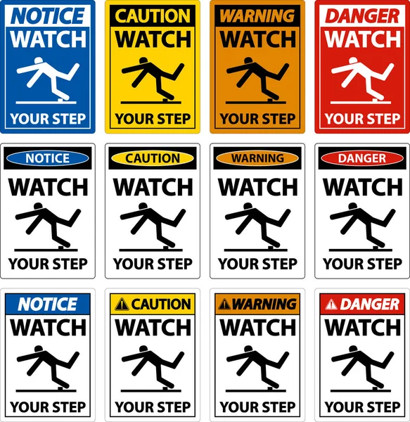 Dikkat, Beyaz Arkaplanda Adımınızı İzleyin