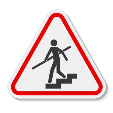 Avoid A Fall Use Handrails Sign