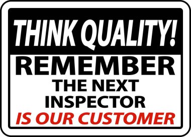 Kaliteyi Düşün Bir sonraki müfettiş işaretini hatırla