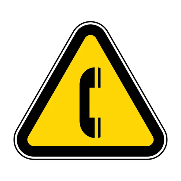 Symbole Utilisez Pas Téléphone — Image vectorielle