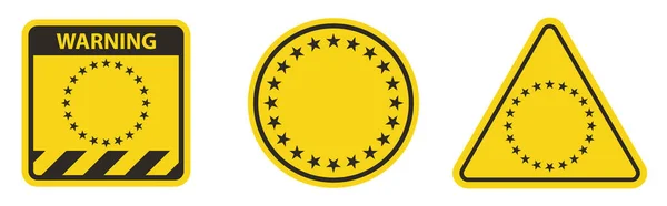 Estrella Icono Del Círculo Signo Símbolo Aislar Sobre Fondo Blanco — Vector de stock