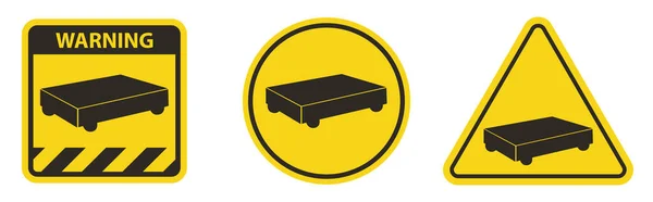 Ppe Icon Paint Trolley Parking Symbol Sign Isolate White Background — 스톡 벡터