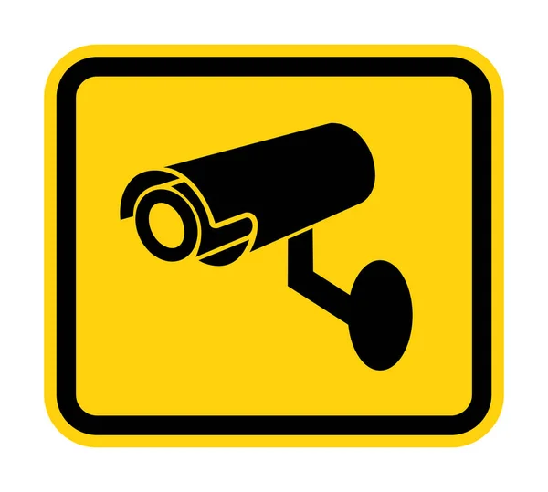 Videoüberwachung Symbol Überwachungskamera — Stockvektor