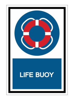Life Buoy Symbol Sign Isolate on White Background,Vector Illustration EPS.10