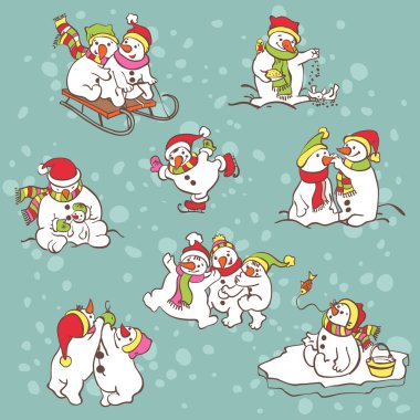 vektör çizim Noel tasarımı için.