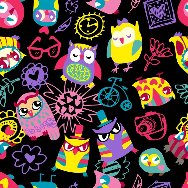 Baykuş pürüzsüz arkaplan.