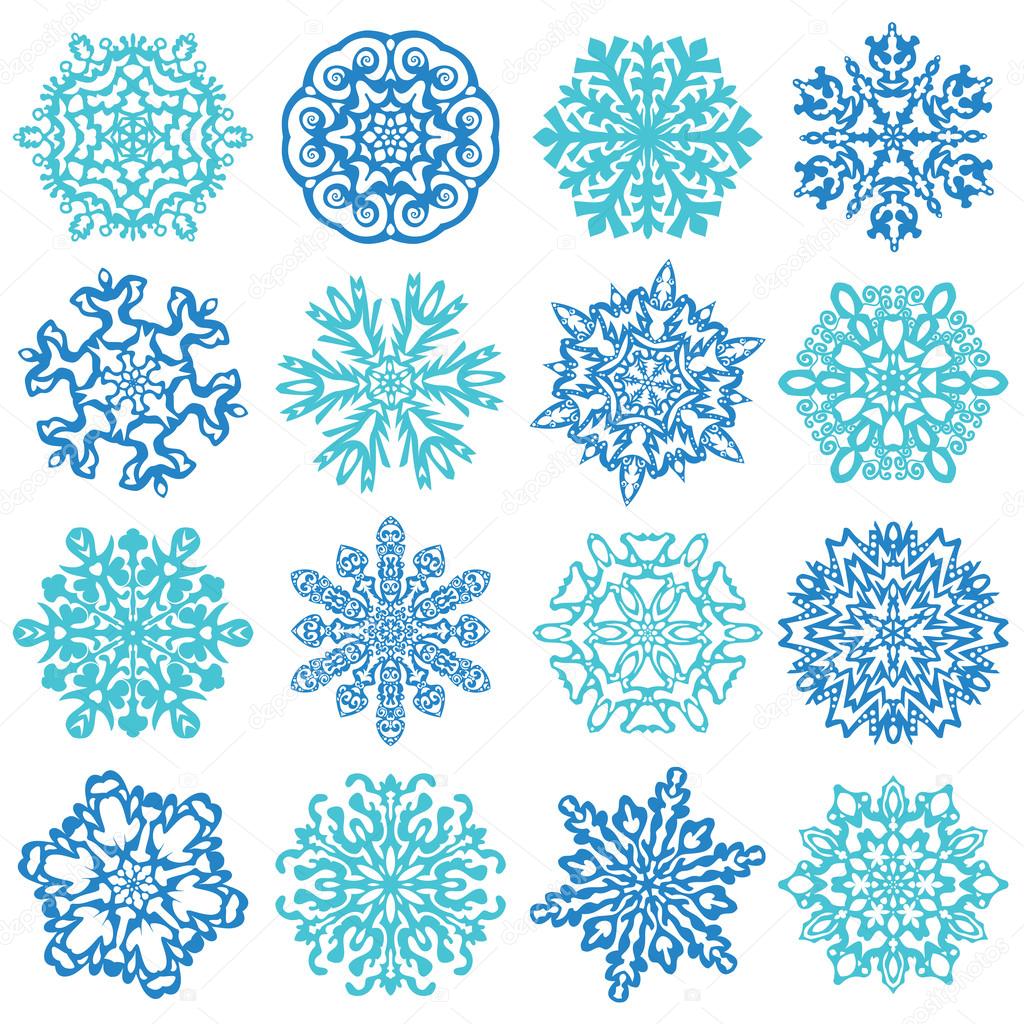 Snowflake Vectors.