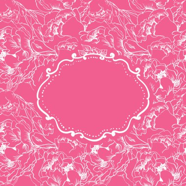 çiçek sorunsuz arka planda şık davetiye.