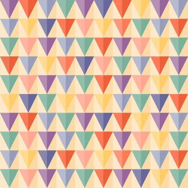 Triángulo abstracto Fondo geométrico sin costura . — Archivo Imágenes Vectoriales