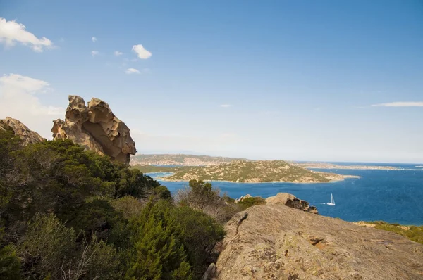 Ziemi scape la maddalena Sardynii — Zdjęcie stockowe