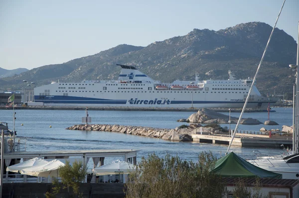 Veerboot Sardinië tirrenia — Stockfoto