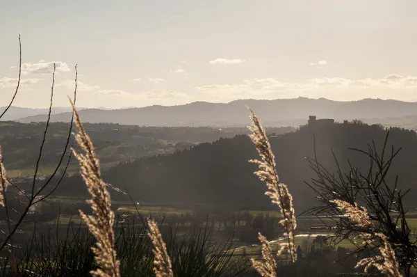 Paisaje gradara castillo — Foto de Stock