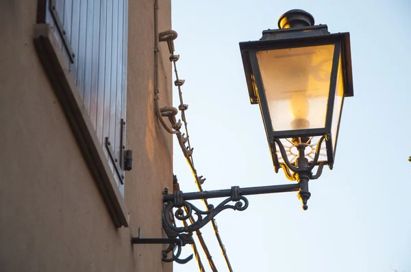 Стара Лампа вулиці — стокове фото