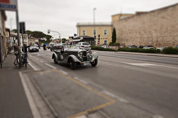 Mille miglia Бентли 3.5 литра vanden plas 1934 — стоковое фото