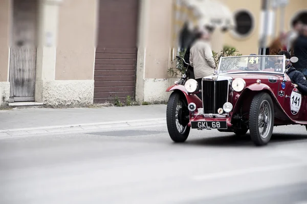 Mille miglia мг ТБ 1939 — стоковое фото