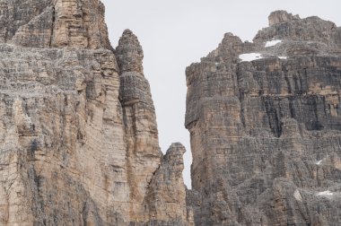 Dolomites, İtalya - tre cime di lavaredo