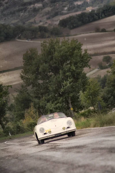 Cagli Italy Ott 2020 Porsche 356 Speedster 1500 1955 Old — Stock Photo, Image