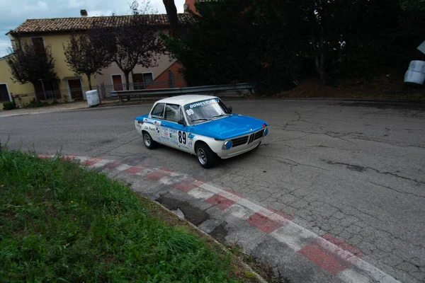 Pesaro Colle San Bartolo Itália Ott 2021 Bmw 2002 Velho — Fotografia de Stock