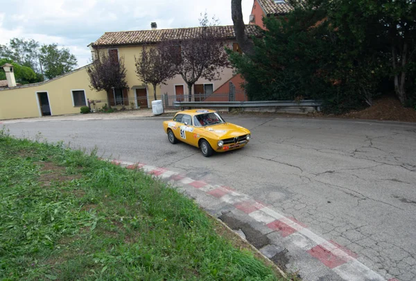 Pesaro Colle San Bartolo Itália Ott 2021 Alfa Romeo Junior — Fotografia de Stock