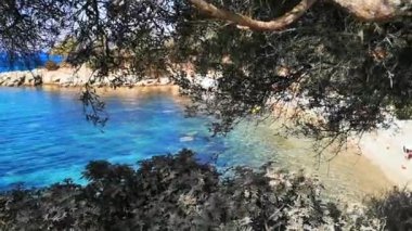 manzara cala moresca ve figalori adası aranci körfezi