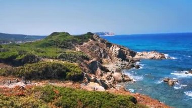 Peyzaj Rena Maiore Plaj Sardunyası Yazın 