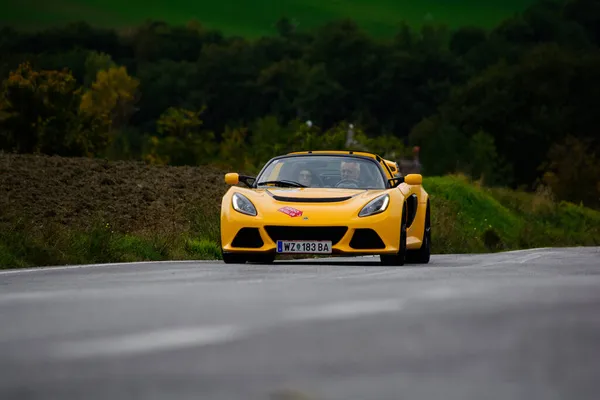 Cagli Italia Ott 2020 Lotus Elise Una Vecchia Auto Corsa — Foto Stock