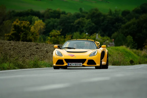 Cagli Italia Ott 2020 Lotus Elise Viejo Coche Carreras Rally — Foto de Stock