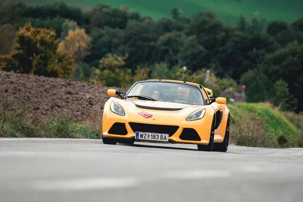 Cagli Italia Ott 2020 Lotus Elise Una Vecchia Auto Corsa — Foto Stock