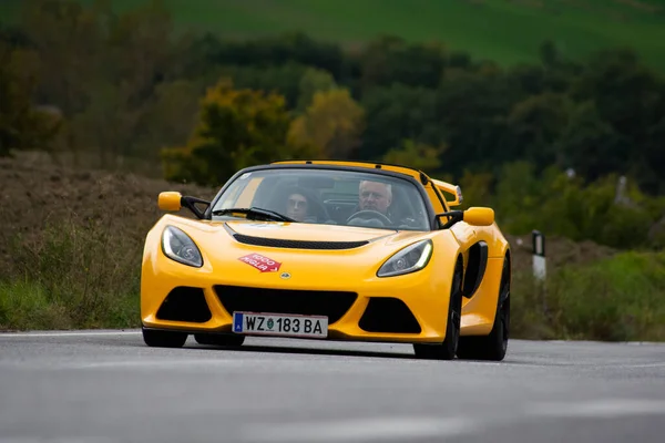 Cagli Itália Ott 2020 Lotus Elise Old Racing Car Rally — Fotografia de Stock