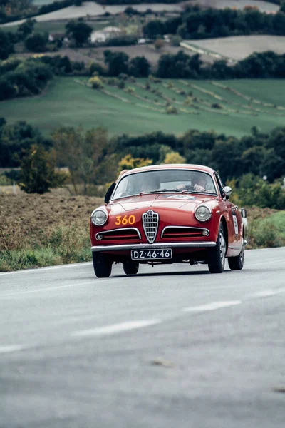 Cagli Italia Ott 2020 Alfa Romeo Giulietta Sprint 1956 Una — Foto Stock
