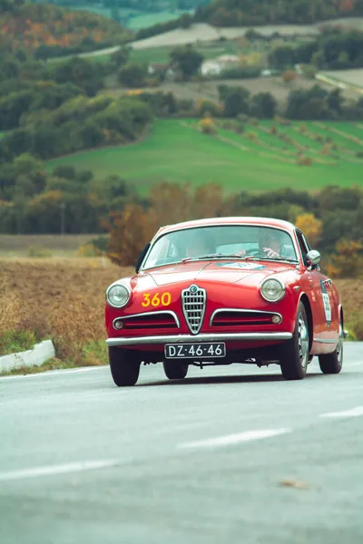 Cagli Italy Ott 2020 Alfa Romeo Giulietta Sprint 1956 Old — Stock Photo, Image