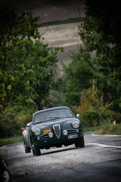 Cagli Itália Ott 2020 Alfa Romeo 1900 Antigo Carro Corrida — Fotografia de Stock