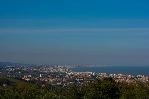 Paisagempaisagemo Castelo Gradara Uma Fortaleza Medieval Localizada Cidade Gradara Marche — Fotografia de Stock