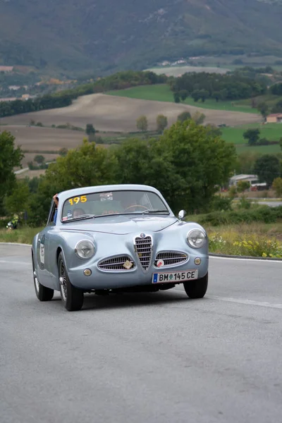 Cagli Itália Ott 2020 Alfa Romeo 1900 Excursionando Antigo Carro — Fotografia de Stock