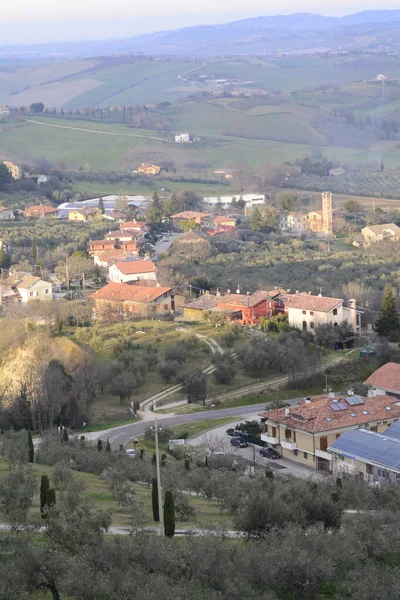 Oude Stad Monte Gredofo Rimini Italië — Stockfoto