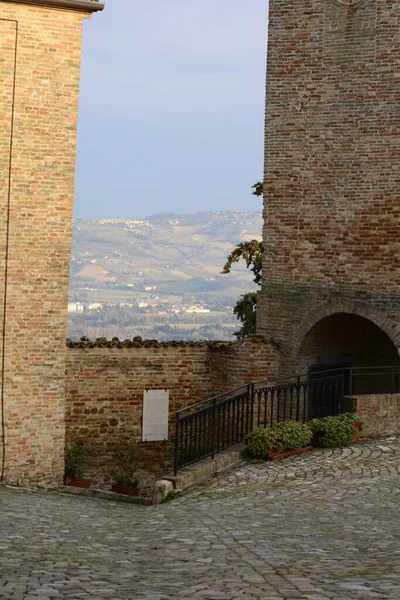 Stare Miasto Monte Gredofo Rimini Włochy — Zdjęcie stockowe