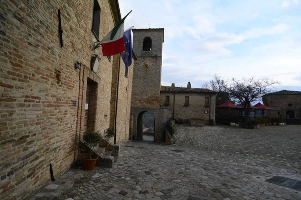 Old Town Monte Gredofo Rimini Italy — Stock Photo, Image