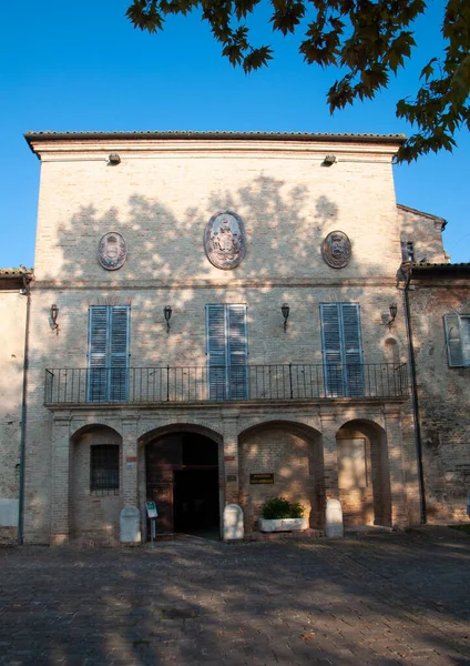 Reserva Natural Abadía Fiastra Abadía Chiaravalle Fiastra —  Fotos de Stock