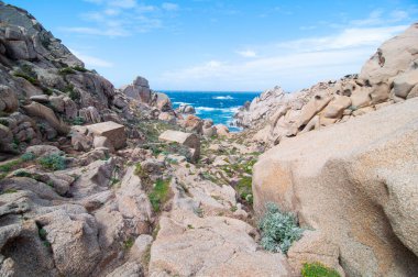 Capo Testa sahili manzaralı, Santa Teresa di Gallura