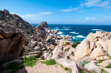 Capo Testa sahili manzaralı, Santa Teresa di Gallura